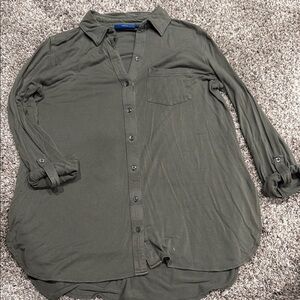 Apt. 9 Sage Green Casual Shirt